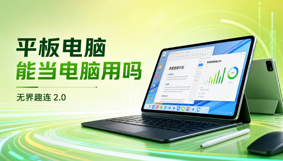 平板电脑能当电脑用吗 平板和电脑一样吗_封面图