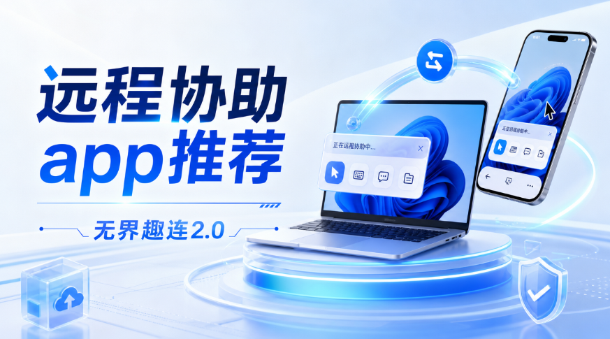 远程协助app推荐 远程控制软件app哪个好用_封面图