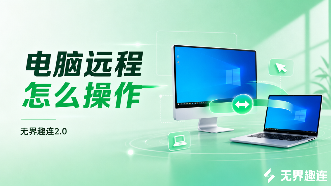 电脑远程怎么操作 电脑远程桌面连接_封面图