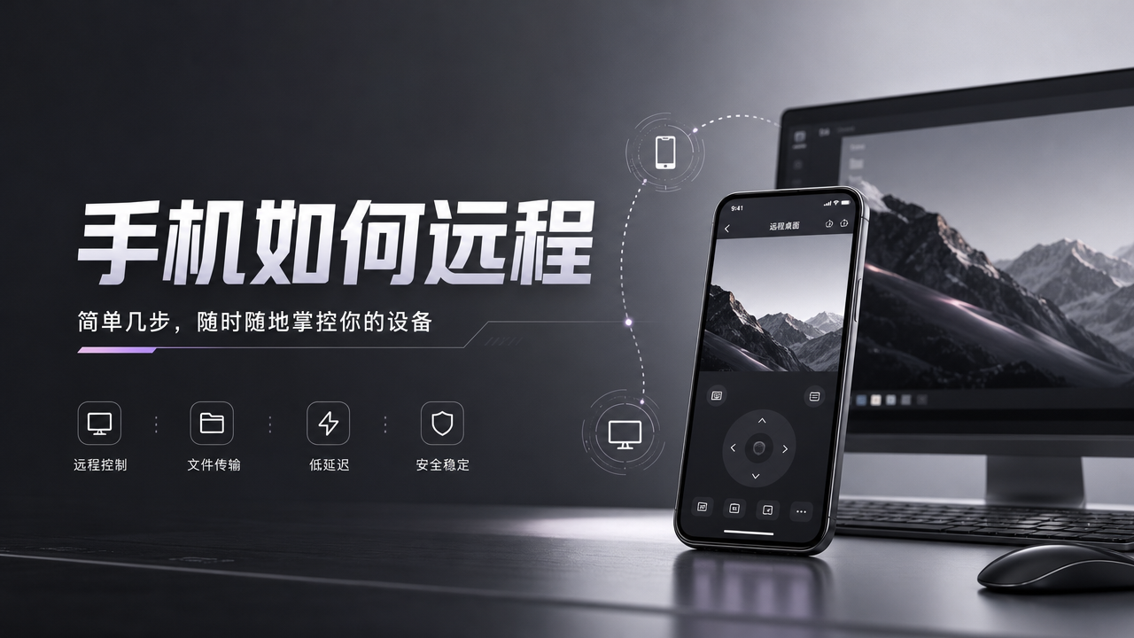 手机如何远程 手机远程推荐无界趣连2.0_封面图