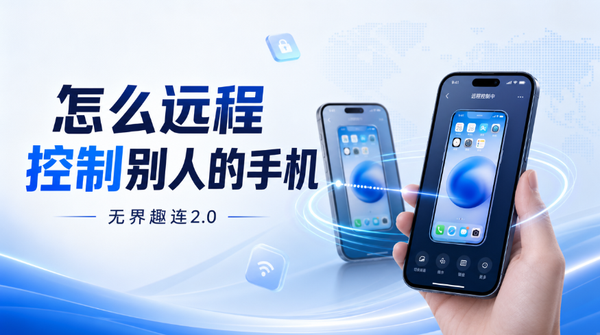 怎么远程控制别人的手机 怎么远程控制另一部手机_封面图