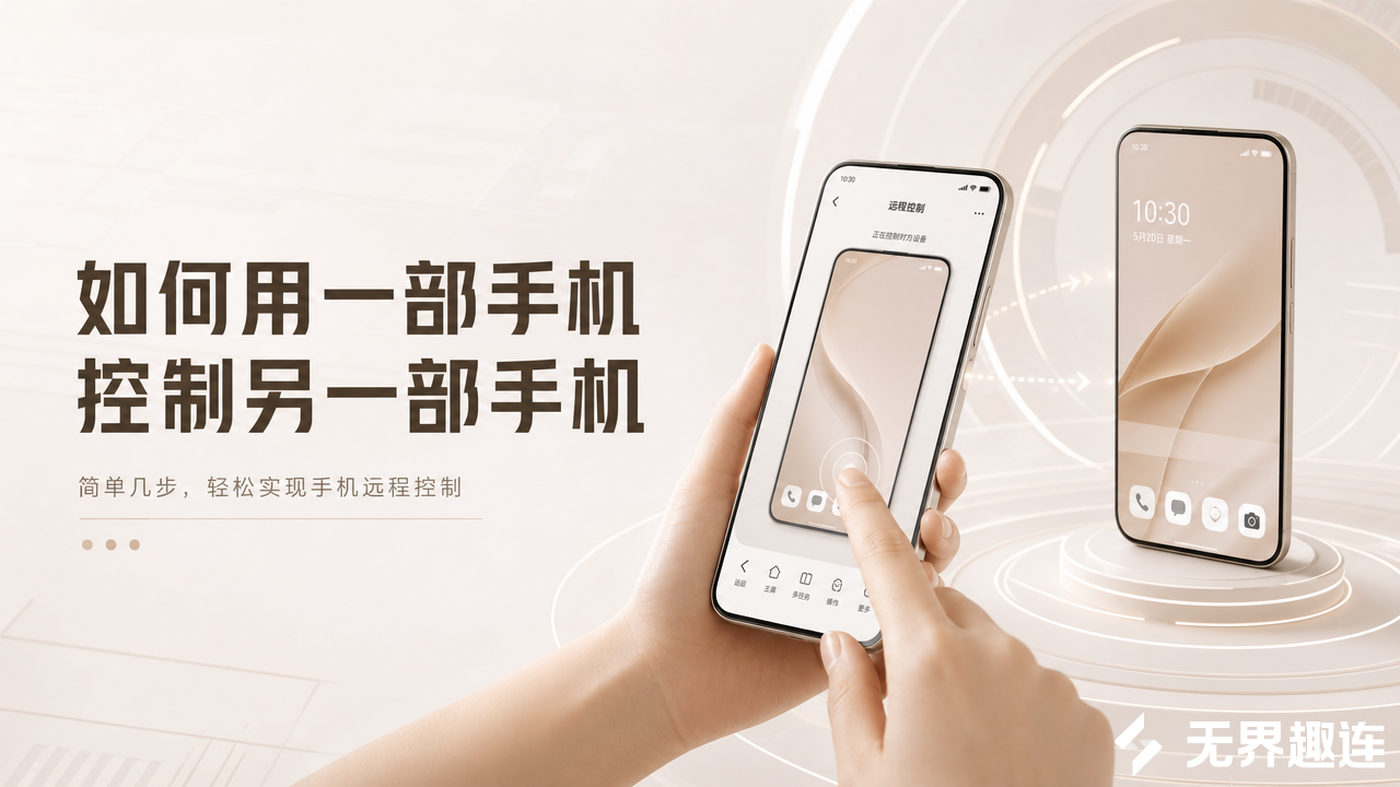 如何用一部手机控制另一部手机 如何远程操控另外一个手机_封面图