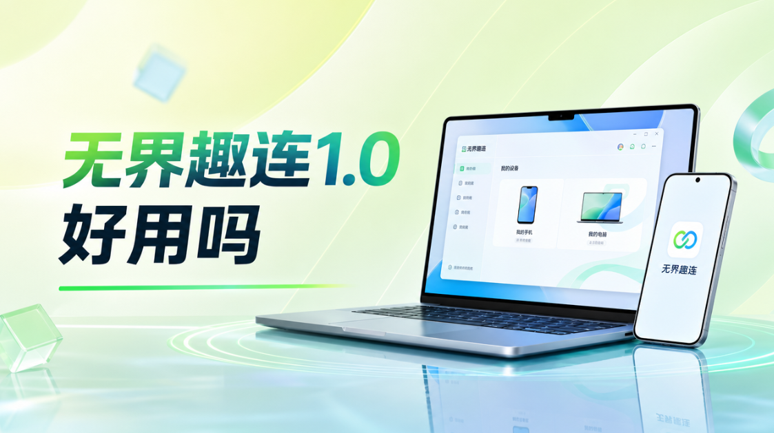 无界趣连1.0好用吗 无界趣连1.0怎么下载_封面图