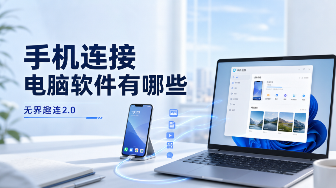 手机连接电脑软件有哪些 手机连接电脑软件哪个好_封面图