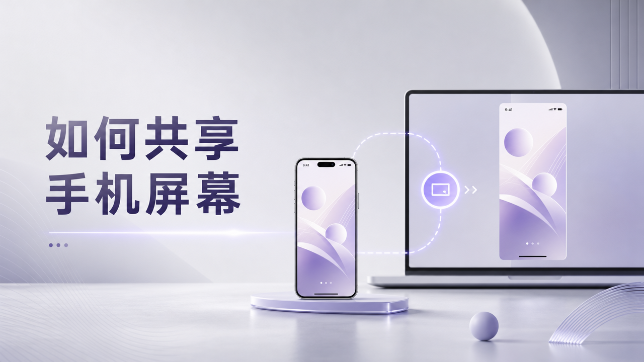 如何共享手机屏幕 手机屏幕远程共享方法_封面图