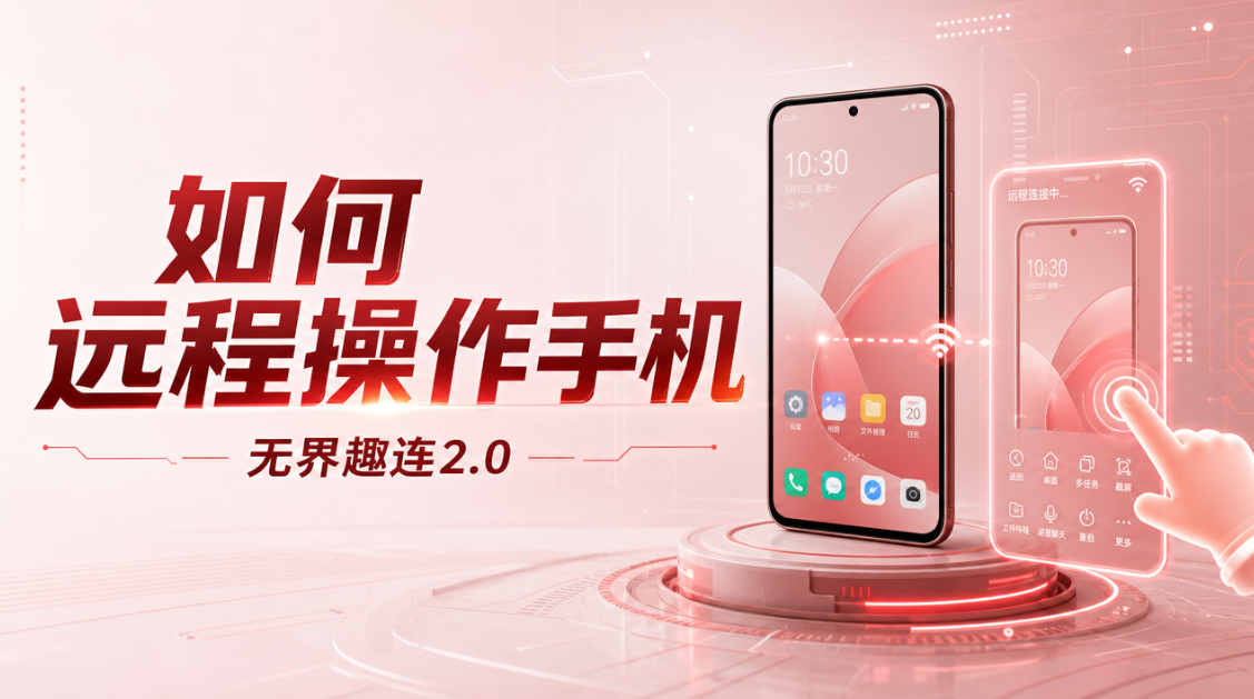 如何远程操作手机 远程操控手机的软件_封面图