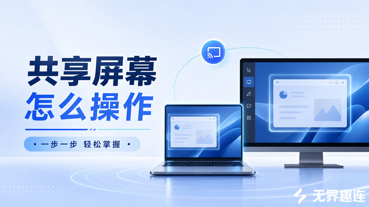 共享屏幕怎么操作 简单高效共享屏幕方法_封面图