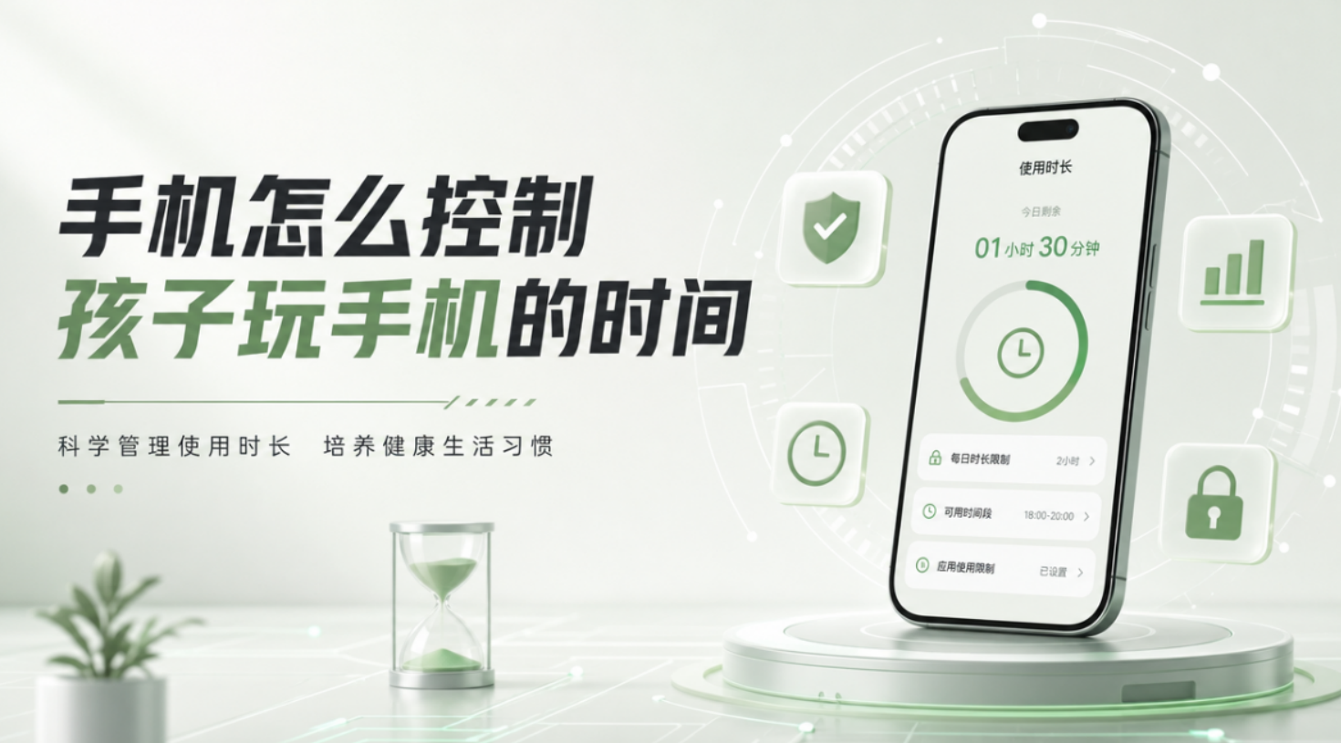 手机怎么控制孩子玩手机的时间 高效管控孩子用机方法_封面图