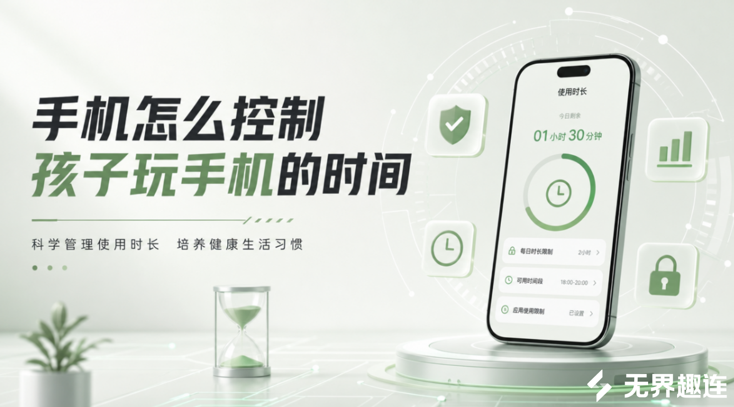 手机怎么控制孩子玩手机的时间 高效管控孩子用机方法_封面图