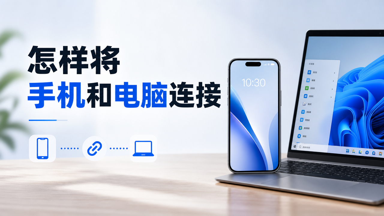 怎样将手机和电脑连接 手机连接电脑的方法介绍_封面图
