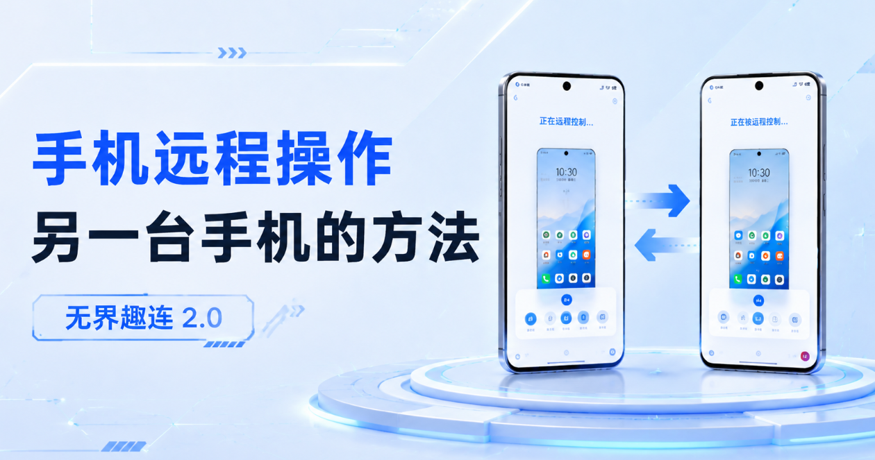 手机远程操作另一台手机的方法 手机能远程控制手机吗_封面图