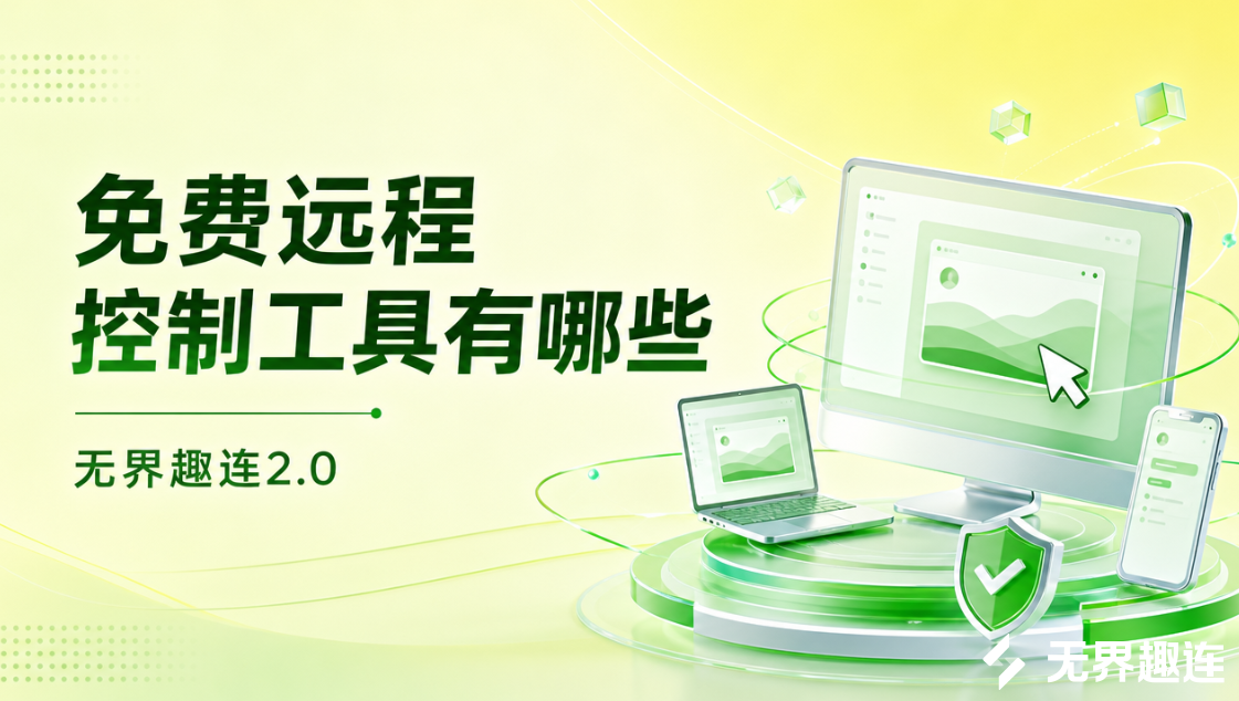 免费远程控制工具有哪些 免费的远程软件哪个好_封面图