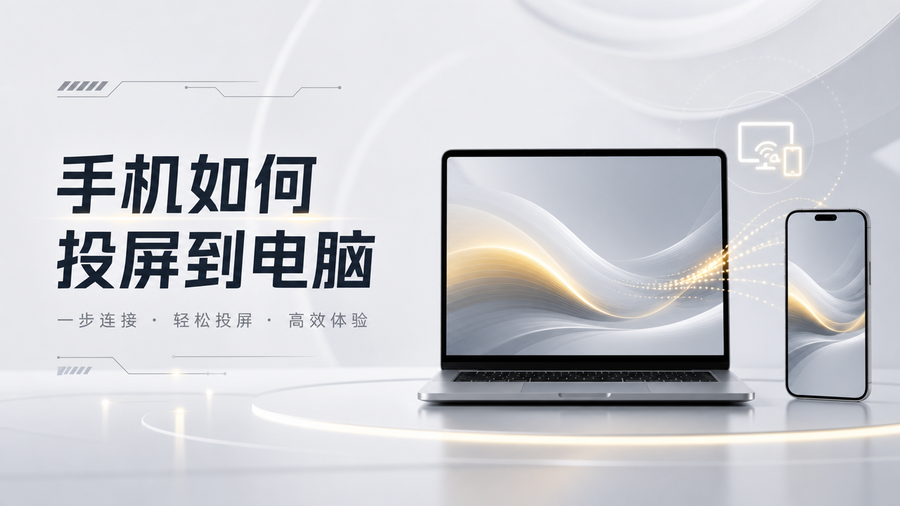 手机如何投屏到电脑 手机投屏电脑的方法介绍_封面图