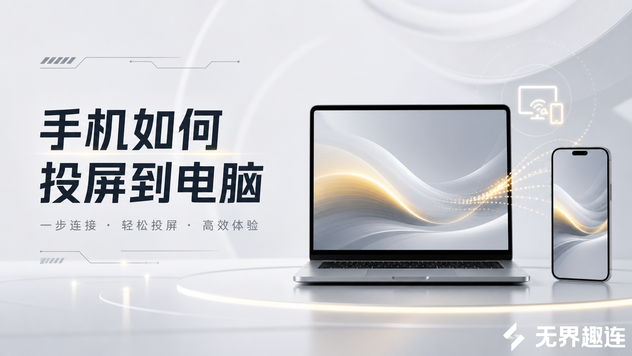 手机如何投屏到电脑 手机投屏电脑的方法介绍_封面图
