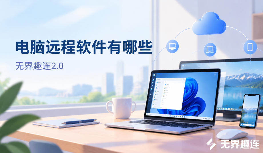 电脑远程软件有哪些 电脑怎么远程电脑操作_封面图