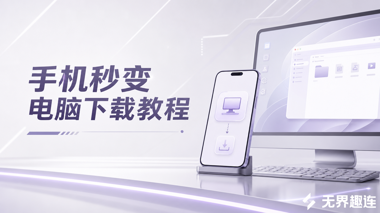 手机秒变电脑下载教程 手机变电脑软件怎么用_封面图