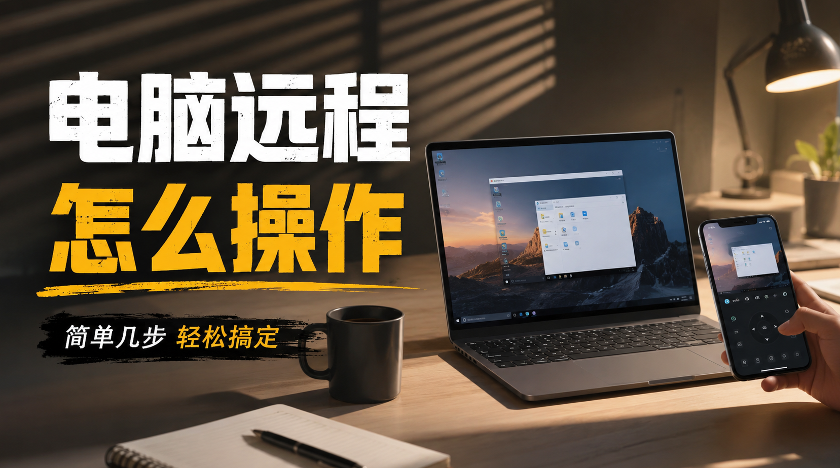 电脑远程怎么操作 电脑远程怎么开_封面图