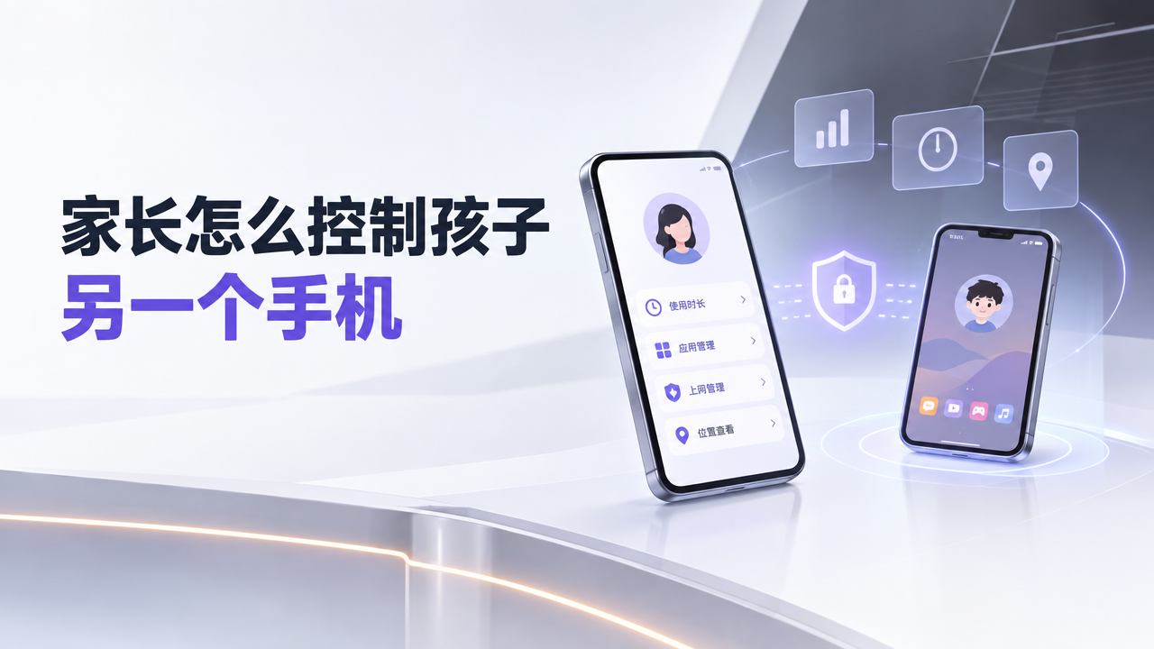 家长怎么控制孩子另一个手机 家长怎么远程控制孩子手机_封面图