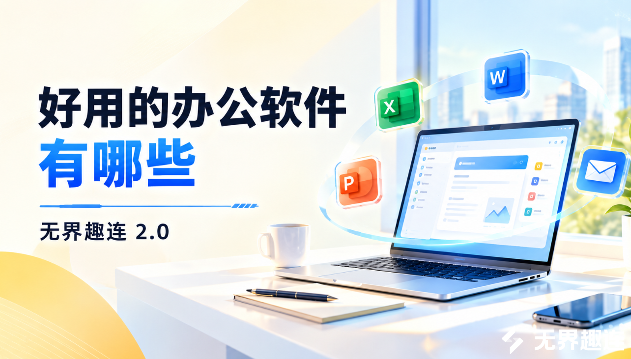 好用的办公软件有哪些 远程办公软件推荐无界趣连2.0_封面图