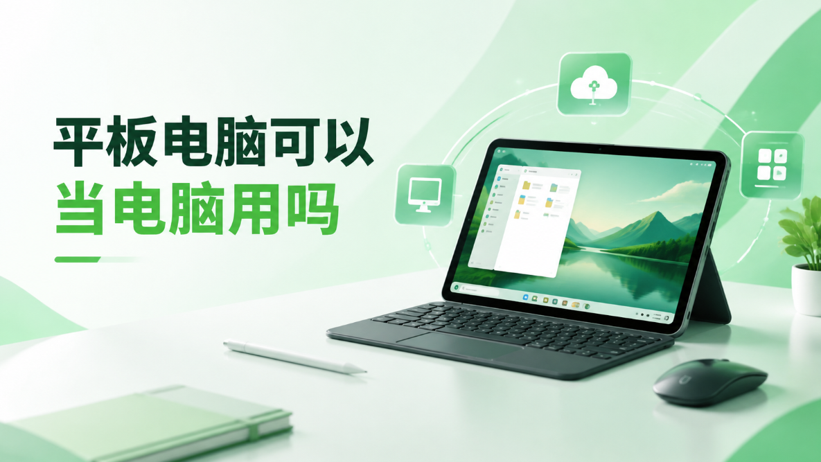 平板电脑可以当电脑用吗 平板电脑怎么当电脑用_封面图