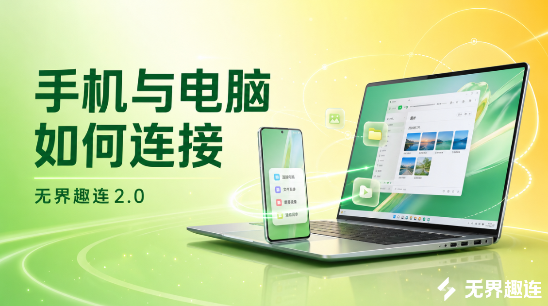 手机与电脑如何连接 手机远程控制电脑的软件推荐_封面图