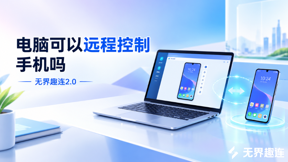 电脑可以远程控制手机吗 电脑怎么远程控制手机_封面图
