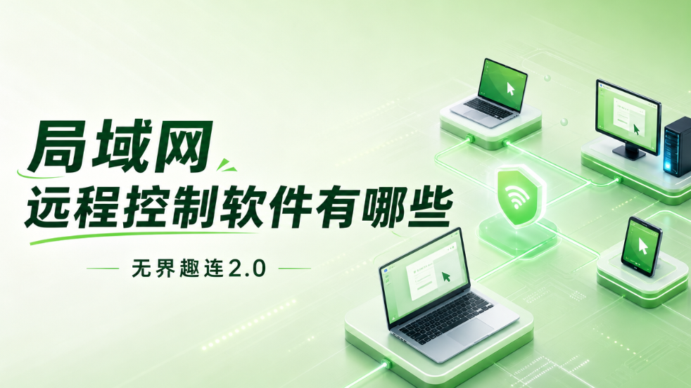 局域网远程控制软件有哪些 局域网远程软件哪个好用_封面图