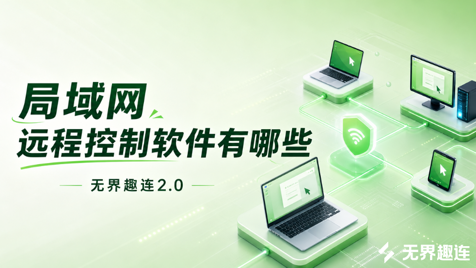 局域网远程控制软件有哪些 局域网远程软件哪个好用_封面图