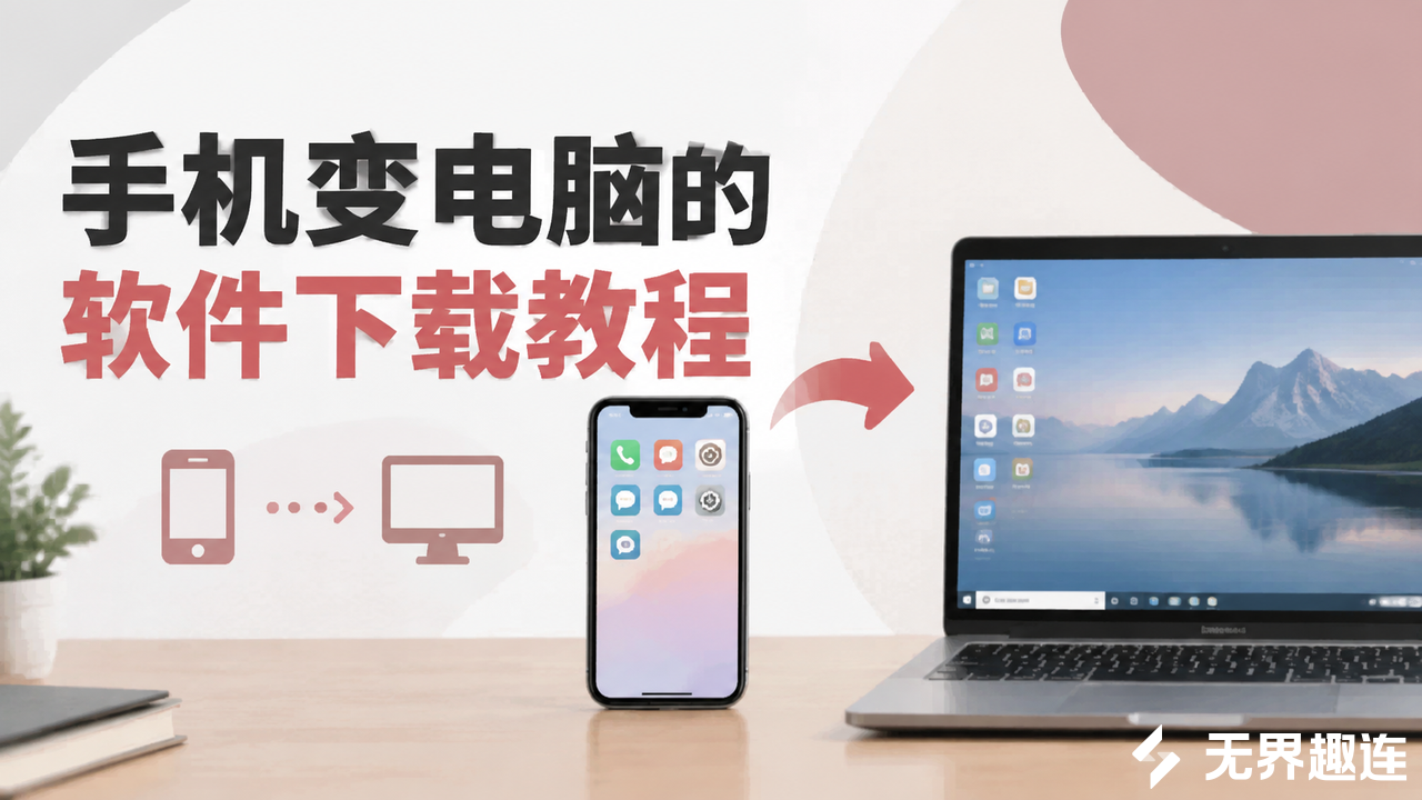 手机变电脑的软件下载教程 手机变电脑下载哪个好_封面图
