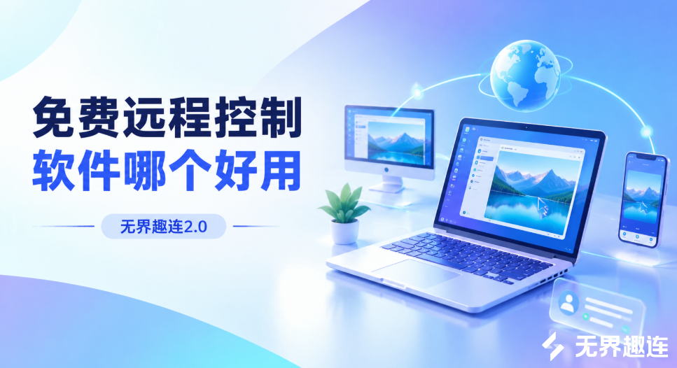 免费远程控制软件哪个好用 远程控制软件推荐无界趣连2.0_封面图