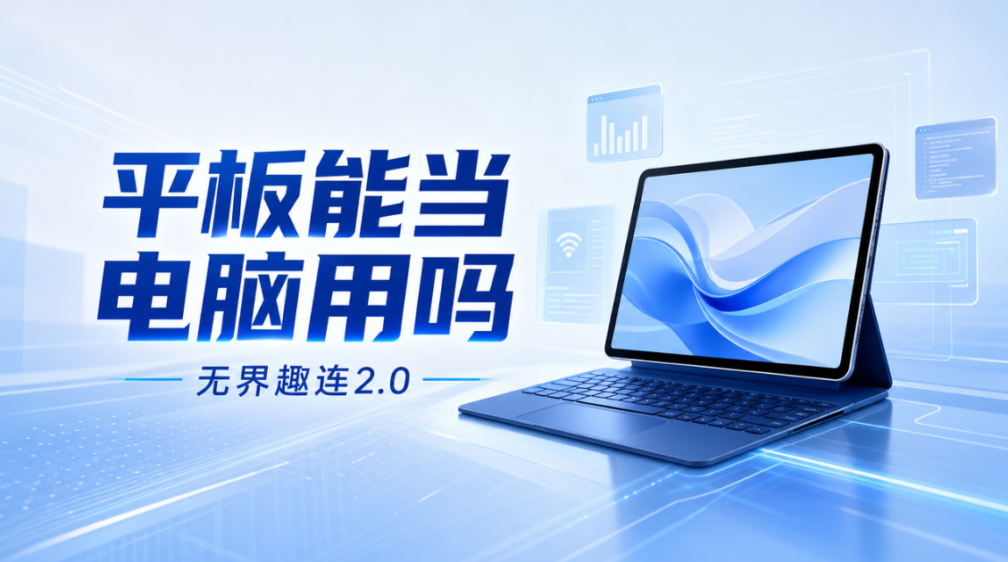 平板能当电脑用吗 平板能玩电脑游戏吗_封面图