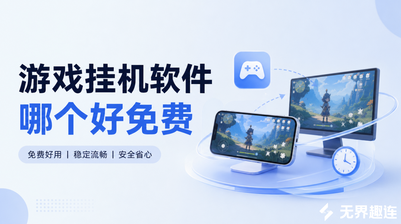 游戏挂机软件哪个好免费 游戏挂机软件推荐_封面图