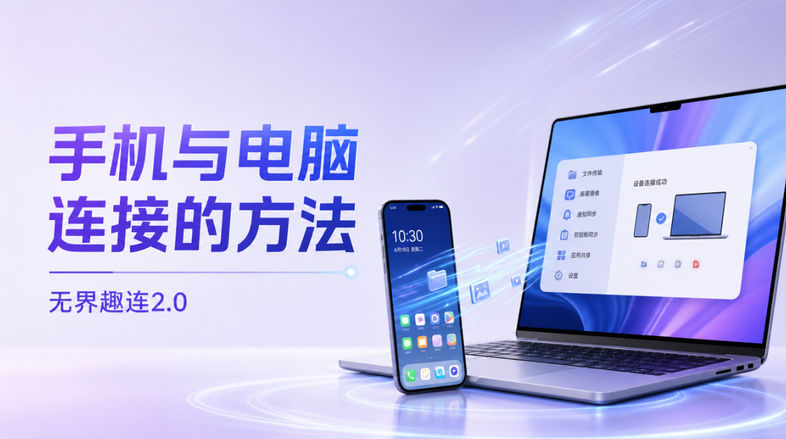 手机与电脑连接的方法 手机怎么远程操作电脑_封面图