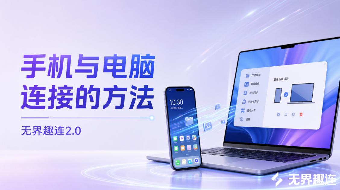 手机与电脑连接的方法 手机怎么远程操作电脑_封面图