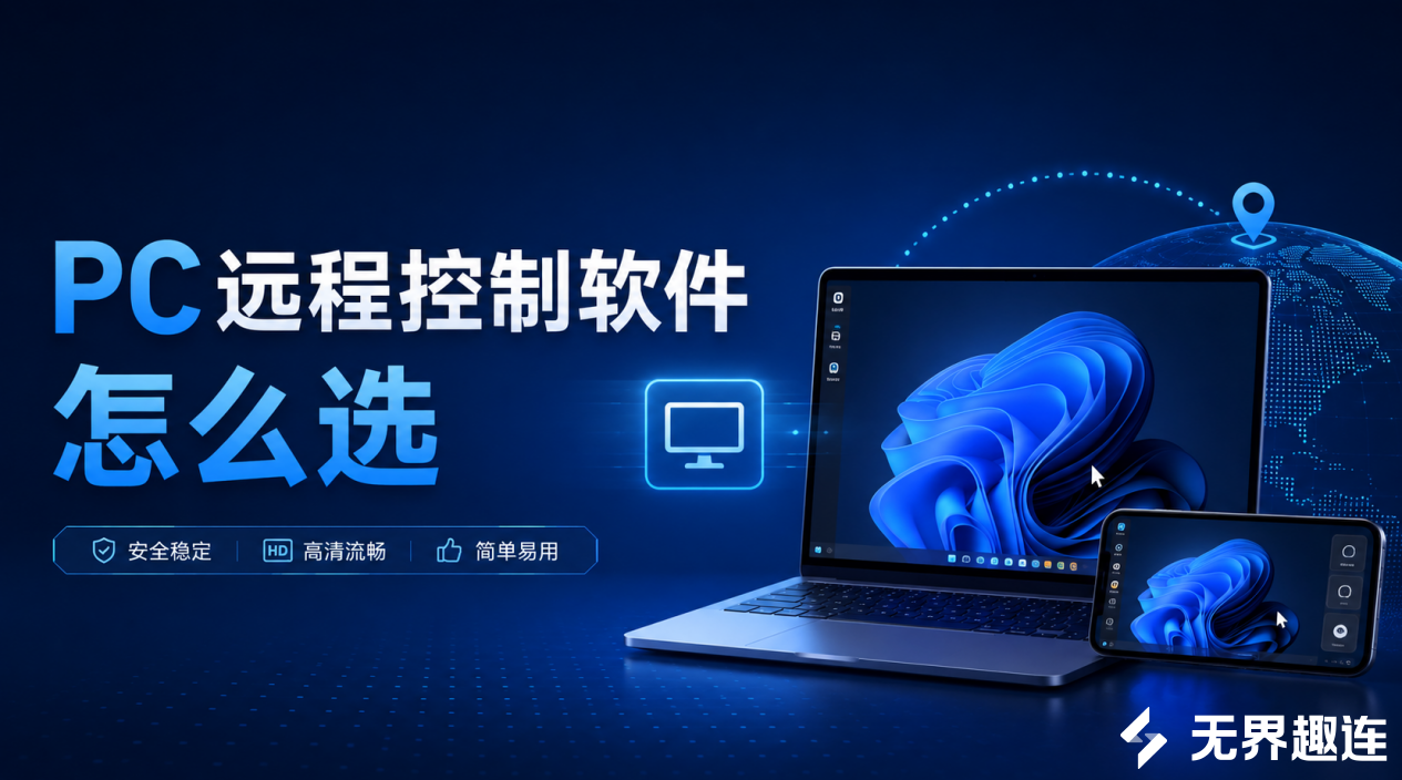 pc远程控制软件怎么选 好用的pc远程控制软件推荐_封面图