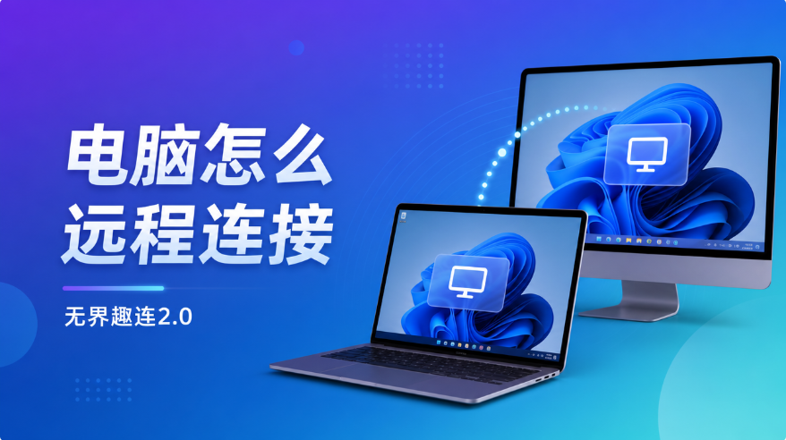 电脑怎么远程连接 电脑远程连接电脑怎么操作_封面图