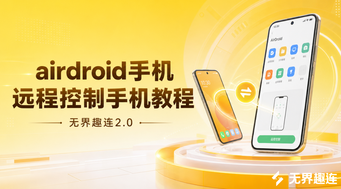 android手机远程控制手机教程 安卓手机互控软件_封面图