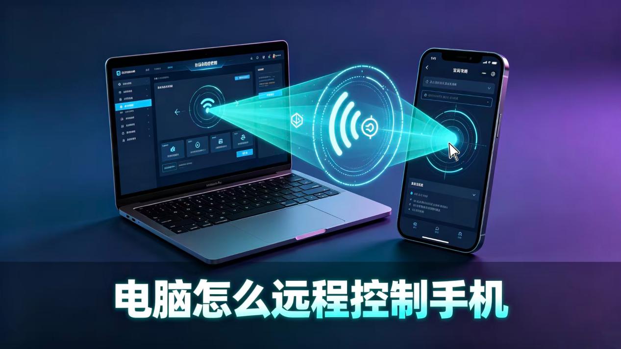 电脑怎么远程控制手机 电脑远程控制手机用什么软件_封面图