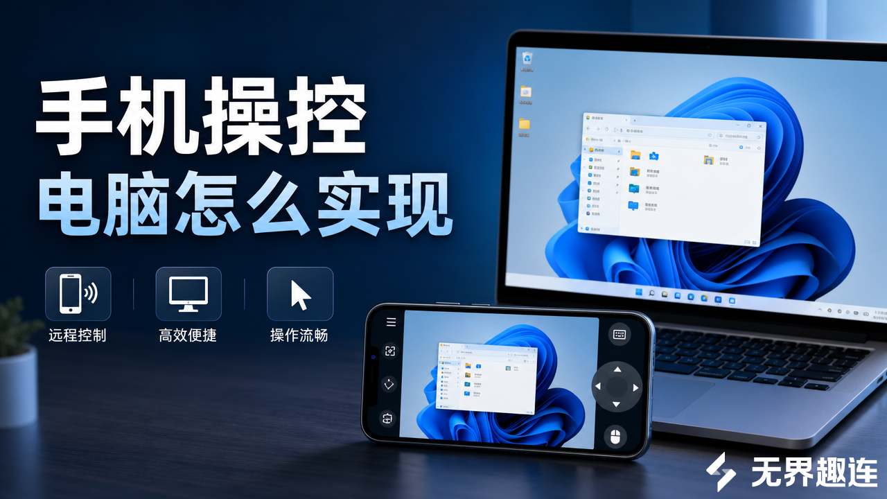 手机操控电脑怎么实现 手机操作电脑的方法_封面图