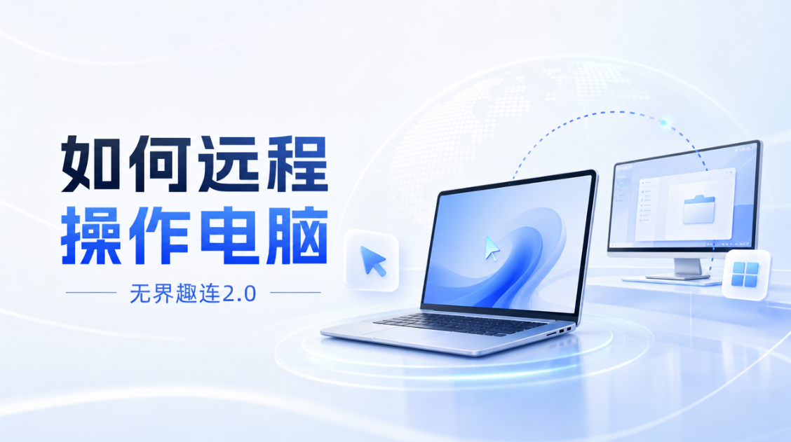 如何远程操作电脑 远程操作电脑用什么软件_封面图