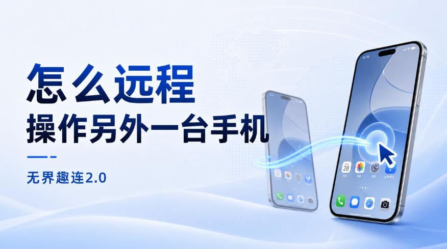 怎么远程操作另外一台手机 怎么远程操作手机_封面图
