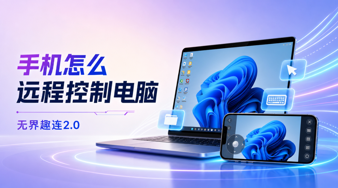 手机怎么远程控制电脑 手机远程控制电脑怎么弄_封面图