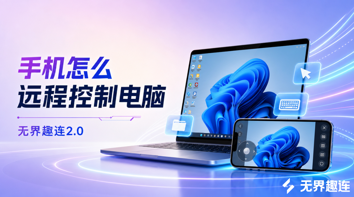 手机怎么远程控制电脑 手机远程控制电脑怎么弄_封面图