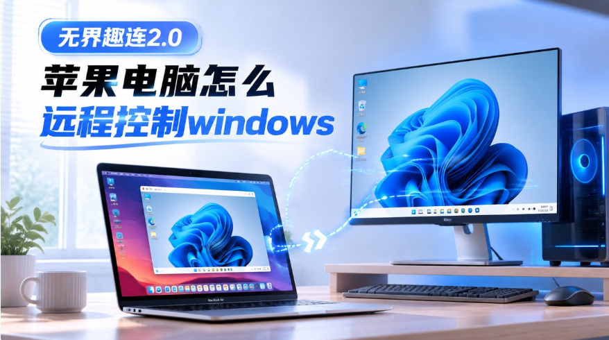 苹果电脑怎么远程控制windows 苹果电脑远程控制软件推荐_封面图
