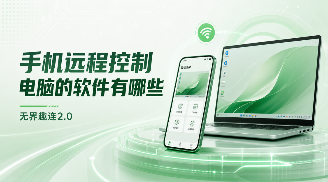 手机远程控制电脑的软件有哪些 假期远程办公哪个软件好用_封面图