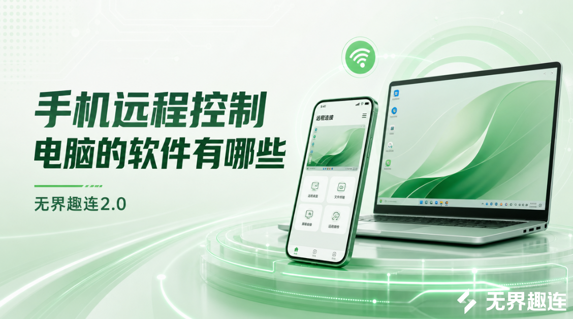 手机远程控制电脑的软件有哪些 假期远程办公哪个软件好用_封面图