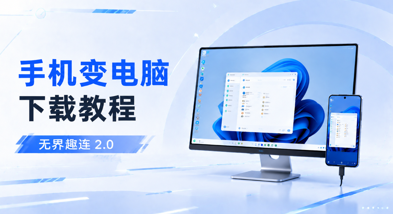 手机变电脑下载教程 手机变电脑的软件哪个好用_封面图