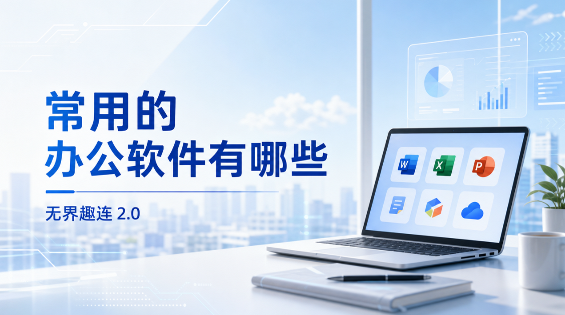 常用的办公软件有哪些 远程办公软件推荐无界趣连2.0_封面图
