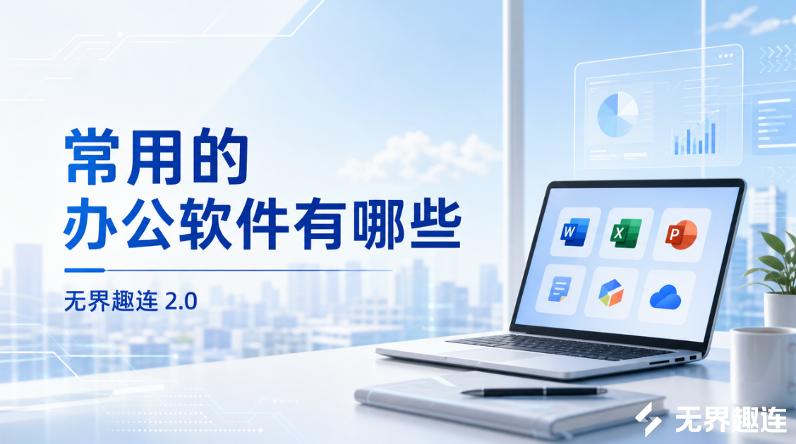 常用的办公软件有哪些 远程办公软件推荐无界趣连2.0_封面图