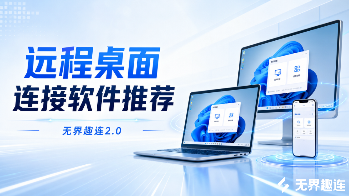 远程桌面连接软件推荐 远程桌面连接工具怎么用_封面图
